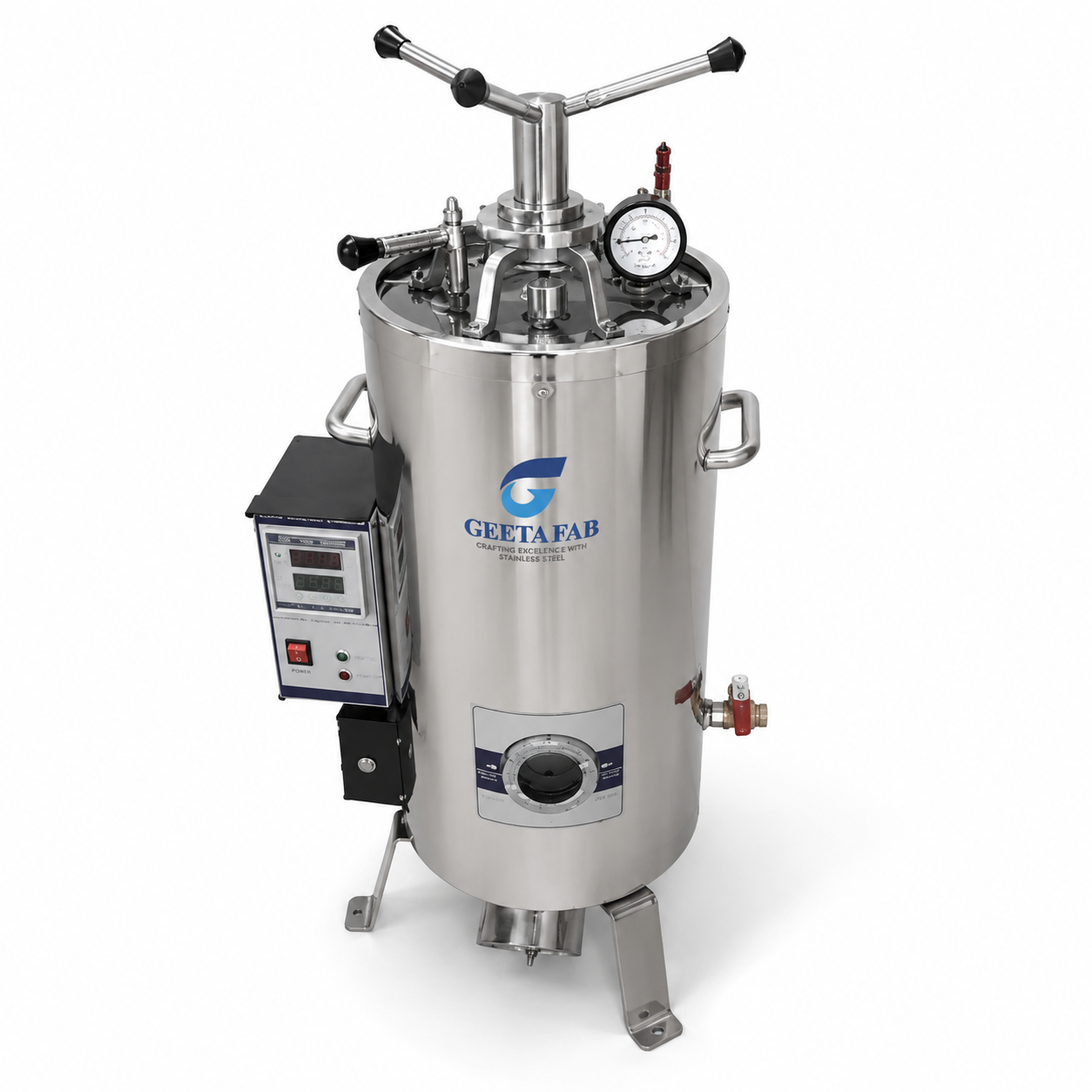 High Pressure Steam Sterilizer Vertical